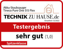 Tineco Akku-Stielstaubsauger Pure One S15 Flex, 500 W, beutellos, Cyclone  Filter (Filtert 99,9% Feinstaub, Allergene)