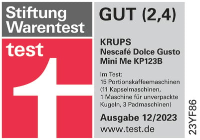 im Me, Dolce 17,97 Gusto inkl. Latte 3 Kapselmaschine Nescafé UVP Mini NESCAFÉ® Wert Gusto® KP123B Macchiato Pakete € Dolce