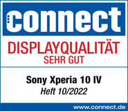 Sony Xperia 10 IV Smartphone (15,24 cm/6 Zoll, 128 GB Speicherplatz, 8 MP  Kamera, 5.000 mAh Akku), 5G, NFC, WLAN, Bluetooth, Gorilla-Glas