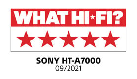 Sony HT-A7000 7.1.2 Soundbar LAN (WiFi), Audio, High-Res Sync, Acoustic Gesamtleistung) (Bluetooth, WLAN Center (Ethernet), HDMI, 500W